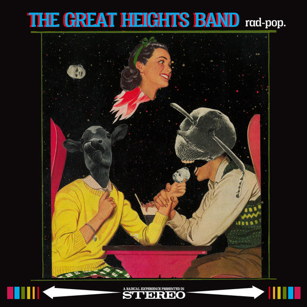 The Great Heights Band : rad-pop. (LP, Ltd, Pin)