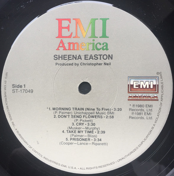 Sheena Easton : Sheena Easton (LP, Album, Jac)