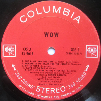 Moby Grape : Wow (LP, Album, Pit)