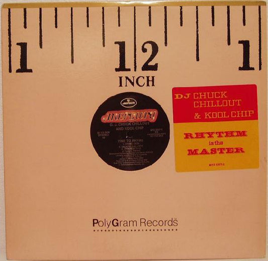 DJ Chuck Chillout* & Kool Chip : Rhythm Is The Master (12")