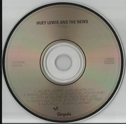 Huey Lewis And The News* : Fore! (CD, Album)