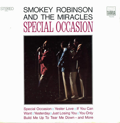 Smokey Robinson And The Miracles* : Special Occasion (LP, Album)