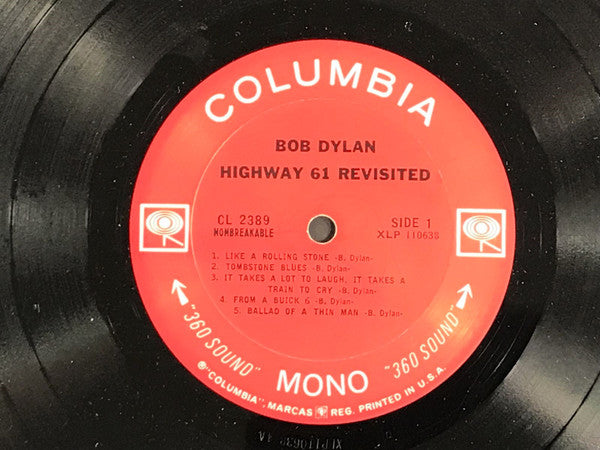 Bob Dylan : Highway 61 Revisited (LP, Album, Mono, Pit)