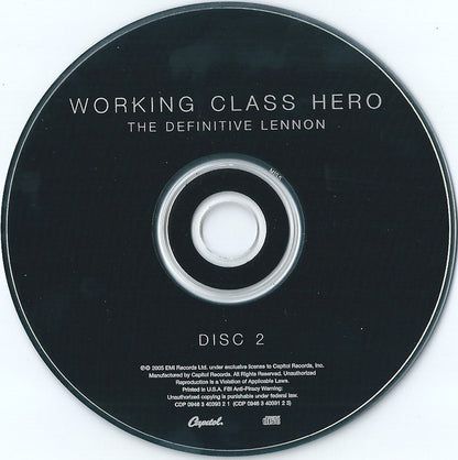 John Lennon : Working Class Hero - The Definitive Lennon (2xCD, Comp)