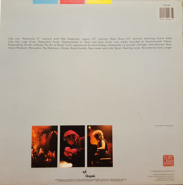 The Art Of Noise : Re-works Of Art Of Noise (LP, Comp)