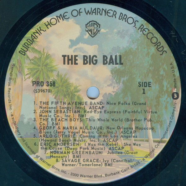 Various : The Big Ball (2xLP, Comp, RE, Smplr, Gat)