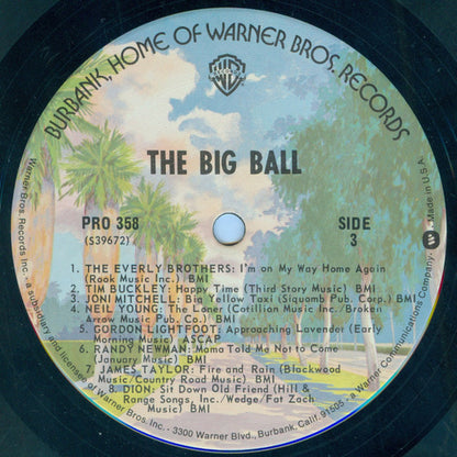 Various : The Big Ball (2xLP, Comp, RE, Smplr, Gat)