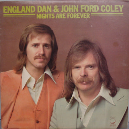 England Dan & John Ford Coley : Nights Are Forever (LP, Album, PR )