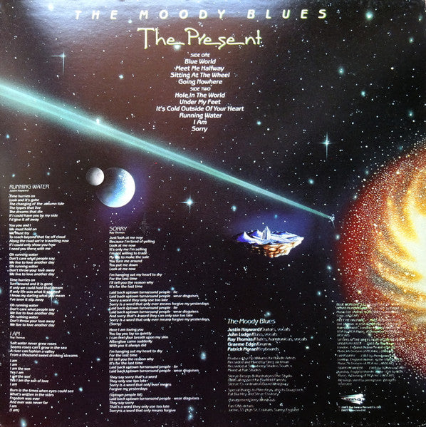 The Moody Blues : The Present (LP, Album, Hau)