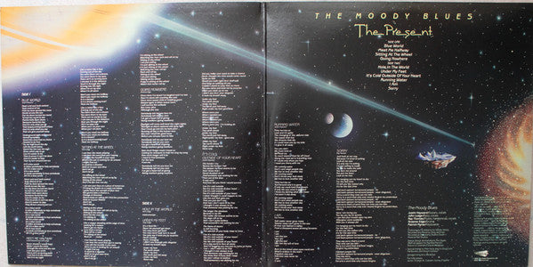 The Moody Blues : The Present (LP, Album, Hau)