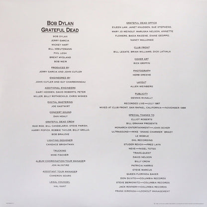 Dylan* & The Dead* : Dylan & The Dead (LP, Album, RSD, Ltd, RE, Red)