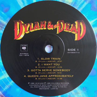 Dylan* & The Dead* : Dylan & The Dead (LP, Album, RSD, Ltd, RE, Red)