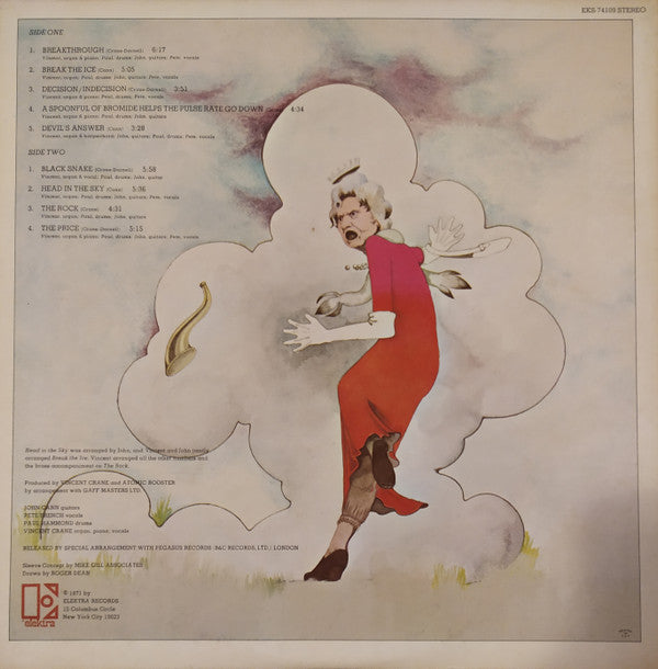 Atomic Rooster : In Hearing Of (LP, Album, San)