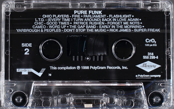 Various : Pure Funk (Cass, Comp)