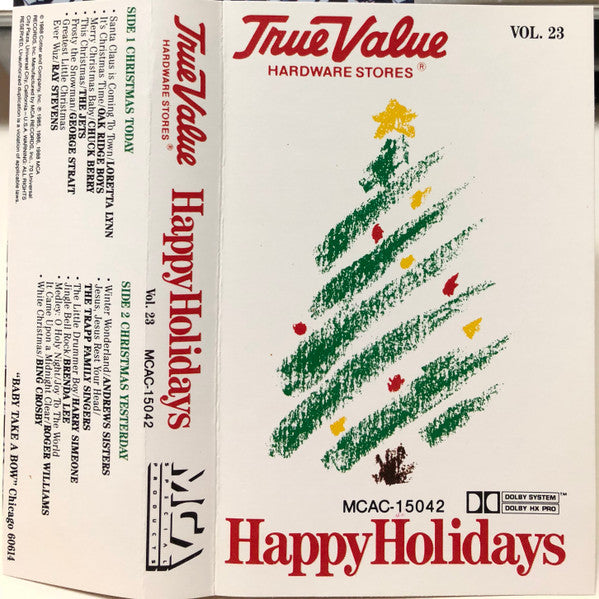 Various : Happy Holidays Vol. 23 (Cass, Comp)