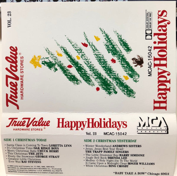 Various : Happy Holidays Vol. 23 (Cass, Comp)