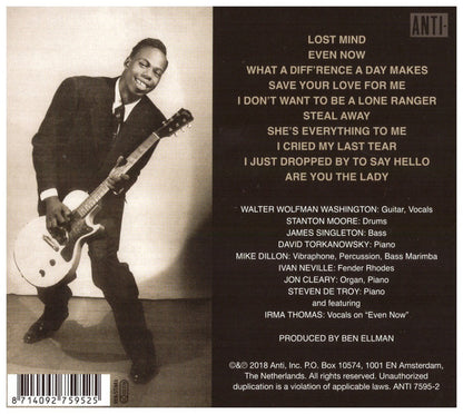 Walter "Wolfman" Washington : My Future Is My Past (CD, Album)