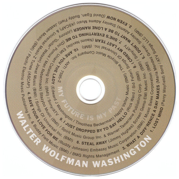 Walter "Wolfman" Washington : My Future Is My Past (CD, Album)
