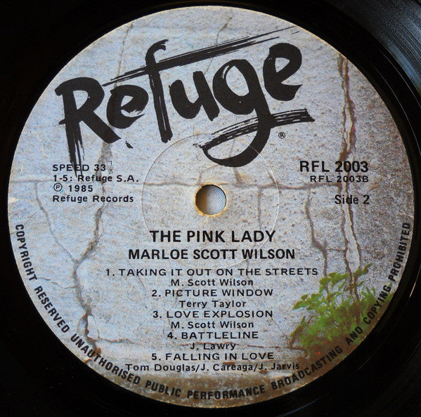 Marloe Scott Wilson : The Pink Lady (LP, Album)