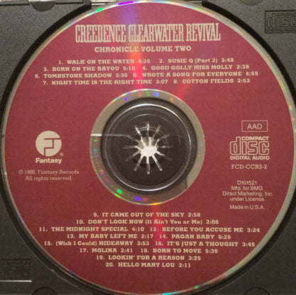 Creedence Clearwater Revival : Chronicle Volume Two (CD, Comp, Club)