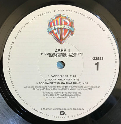 Zapp : Zapp II (LP, Album, Win)