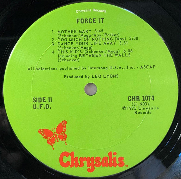 UFO (5) : Force It (LP, Album, San)