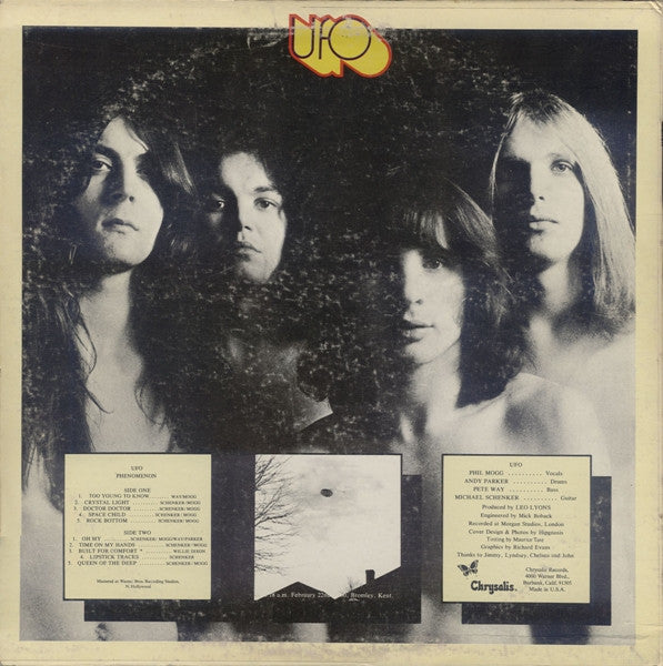 UFO (5) : Phenomenon (LP, Album)