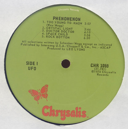 UFO (5) : Phenomenon (LP, Album)