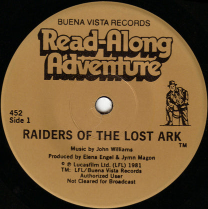 Unknown Artist : Raiders Of The Lost Ark (7")