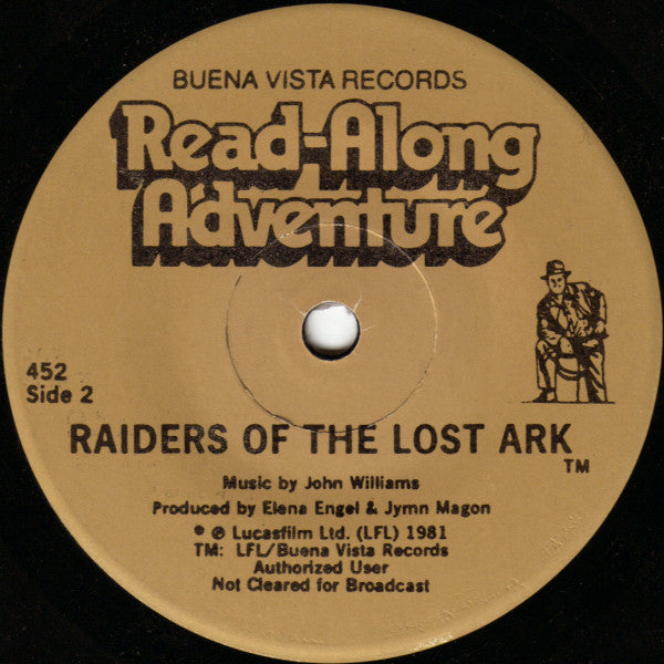Unknown Artist : Raiders Of The Lost Ark (7")