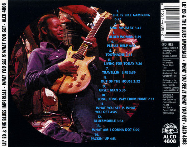 Lil' Ed And The Blues Imperials : What You See Is What You Get (CD, Album)