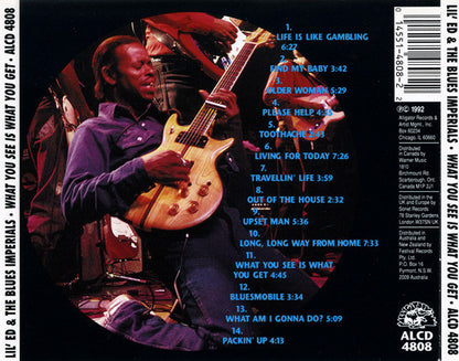 Lil' Ed And The Blues Imperials : What You See Is What You Get (CD, Album)