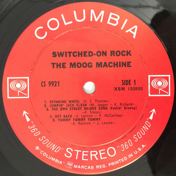 The Moog Machine : Switched-On Rock (LP, Album, Ter)