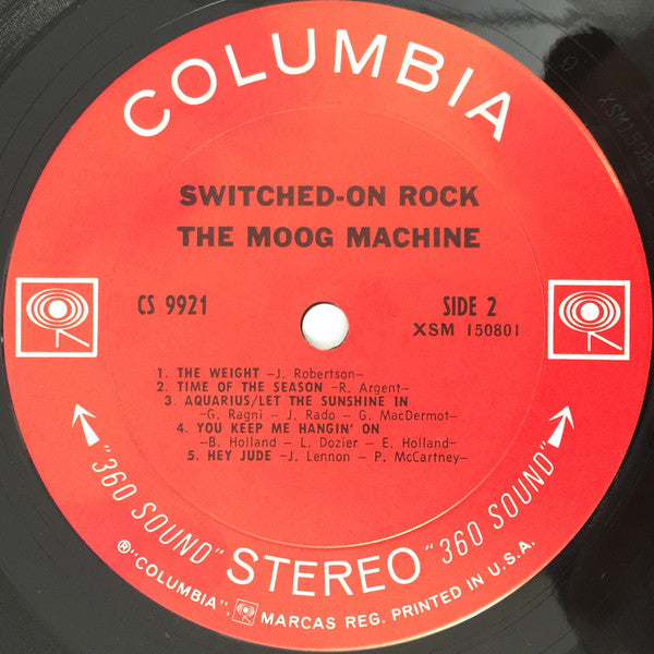 The Moog Machine : Switched-On Rock (LP, Album, Ter)