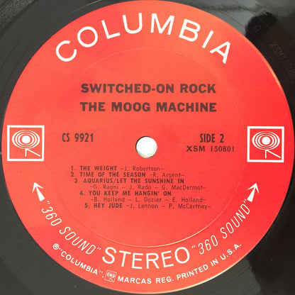 The Moog Machine : Switched-On Rock (LP, Album, Ter)