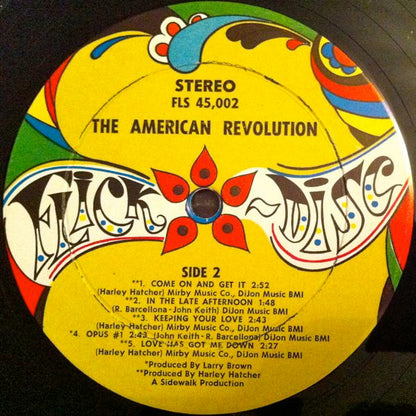The American Revolution : The American Revolution (LP, Album, Wad)