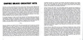 Empire Brass* : Greatest Hits (CD, Comp)