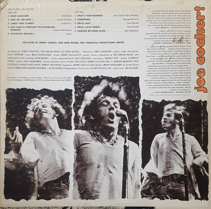 Joe Cocker : Joe Cocker! (LP, Album, Pit)