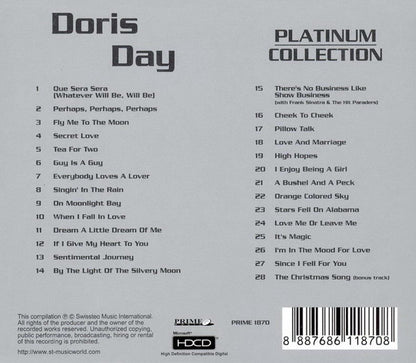 Doris Day : Platinum Collection (HDCD, Comp)