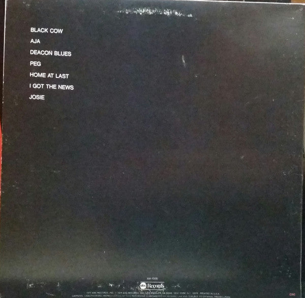 Steely Dan : Aja (LP, Album, Club, RE, CRC)