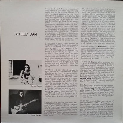 Steely Dan : Aja (LP, Album, Club, RE, CRC)