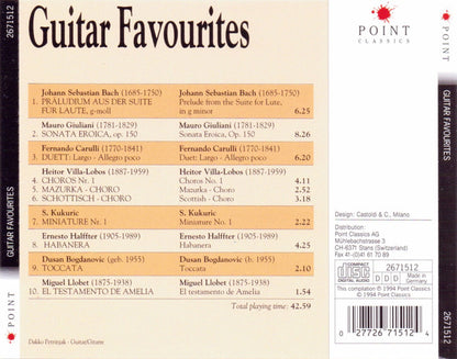 Dakko Petrinjak*, Various : Guitar Favourites (CD, Comp)