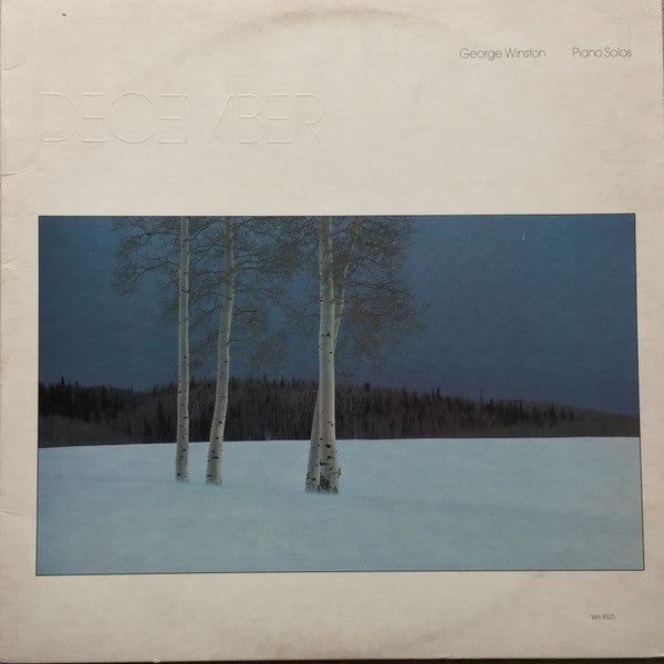 George Winston : December (LP, Album, RE, RM, RP, Tra)