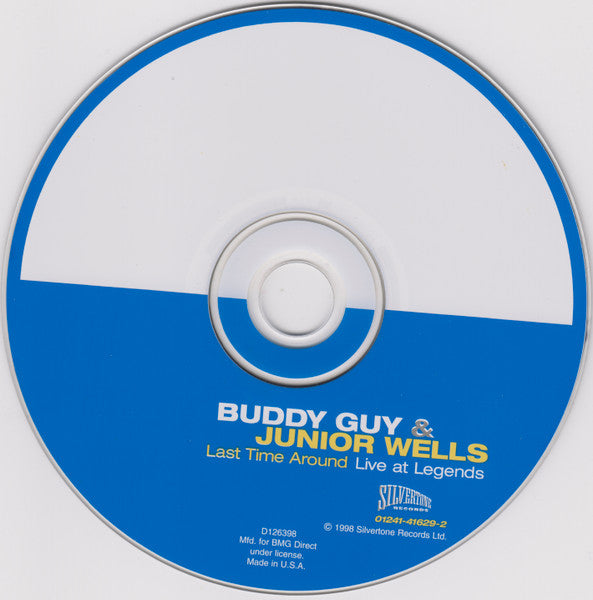 Buddy Guy & Junior Wells : Last Time Around - Live At Legends (CD, Album, Club)