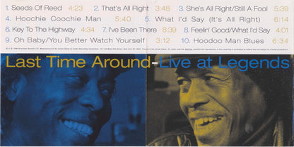 Buddy Guy & Junior Wells : Last Time Around - Live At Legends (CD, Album, Club)