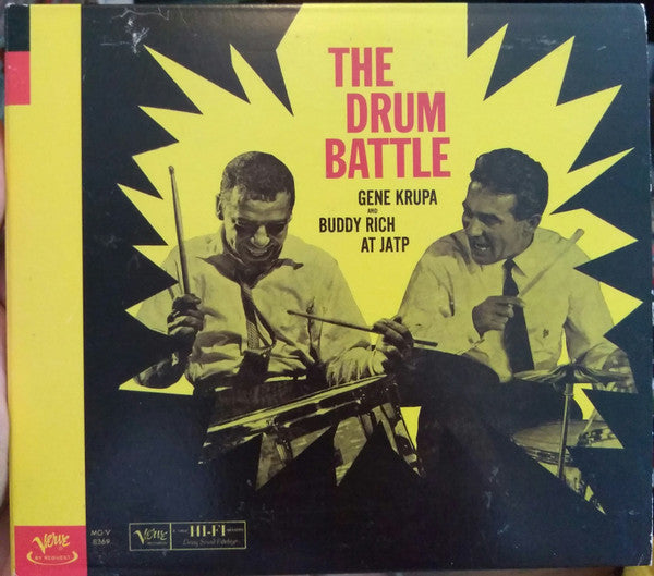 Gene Krupa And Buddy Rich : The Drum Battle At JATP (CD, Album, RE, RP, Dig)