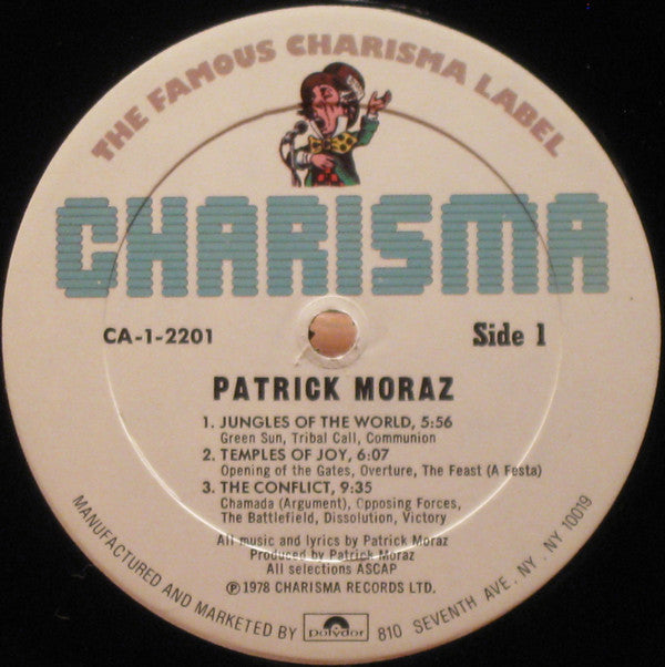 Patrick Moraz : Patrick Moraz (LP, Album)