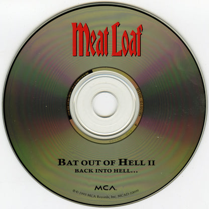 Meat Loaf : Bat Out Of Hell II: Back Into Hell... (CD, Album, RE, DAD)