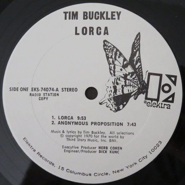 Tim Buckley : Lorca (LP, Album, Promo)