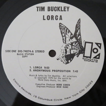 Tim Buckley : Lorca (LP, Album, Promo)